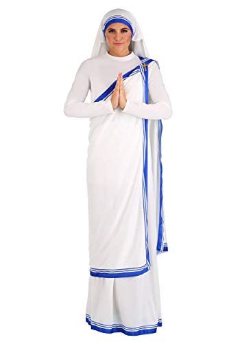 Women's Mother Teresa Fancy Dress Costume Medium