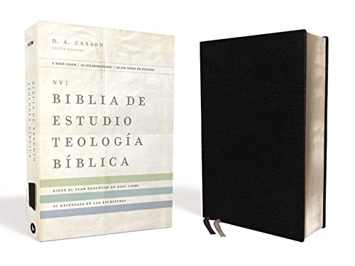 NVI Biblia De Estudio Teologia Biblica:...