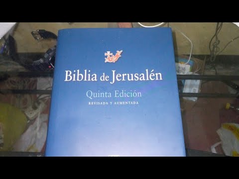 Unboxing Biblia de Jerusalén - Quinta Edición