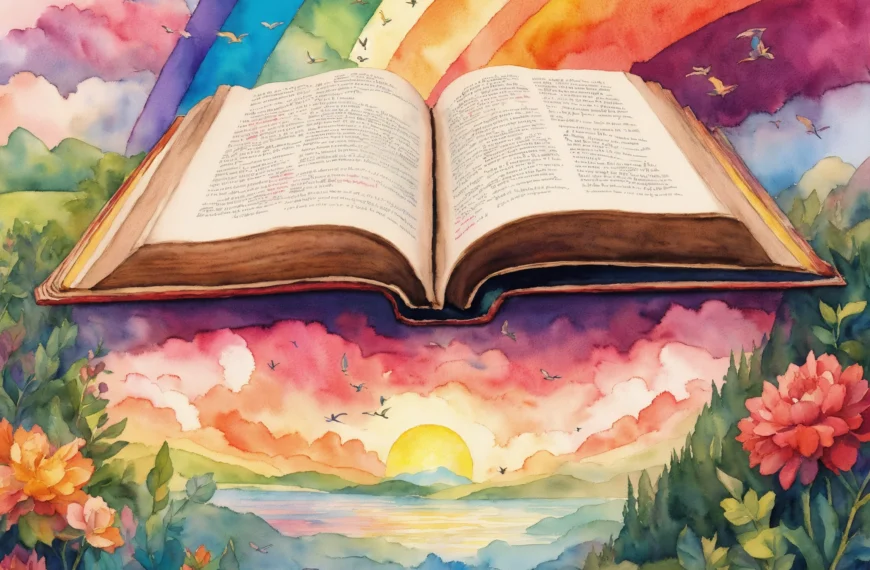 significado del arco iris en la biblia reina valera 1960