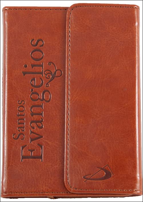 Santos Evangelios. Piel Marron: Modelo bolsillo edición piel (Nuevo Testamento)